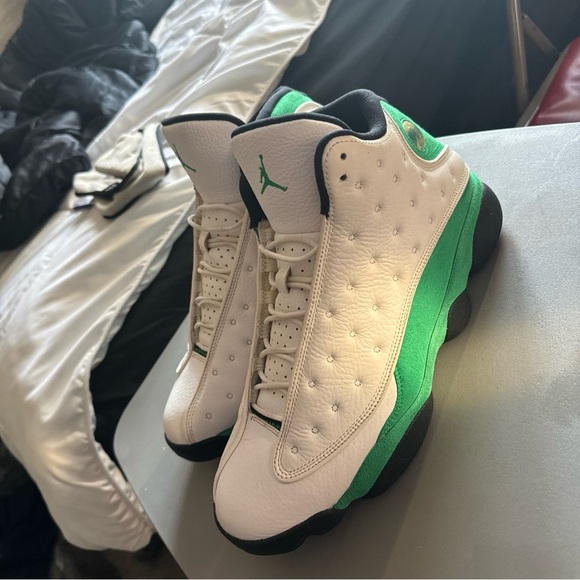 jordan retro 13 lucky green